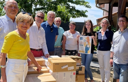 Collecte de lunettes au profit de "Lunettes sans Frontières"